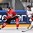 ST. PETERSBURG, RUSSIA - MAY 8: Canada's Matt Duchene #9 stickhandles the puck way from Hungary's Jesse Dudas #52 during preliminary round action at the 2016 IIHF Ice Hockey Championship. (Photo by Minas Panagiotakis/HHOF-IIHF Images)

